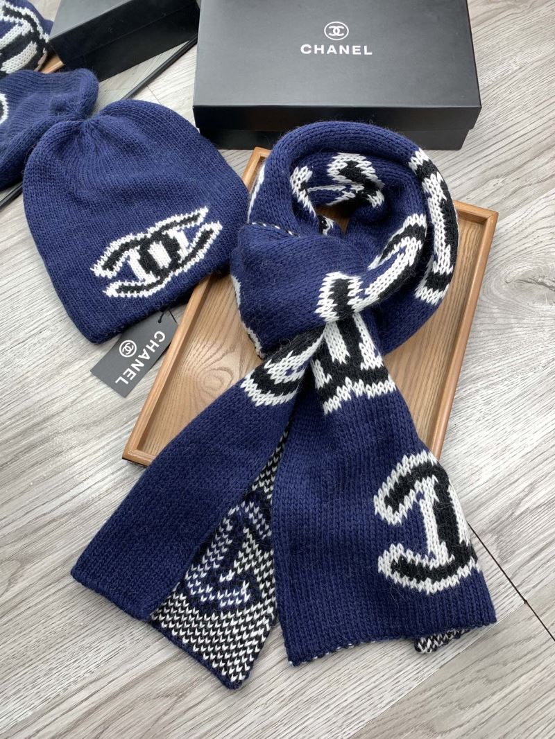 Chanel Caps Scarfs